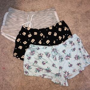 Set of 3 Sleep Shorts